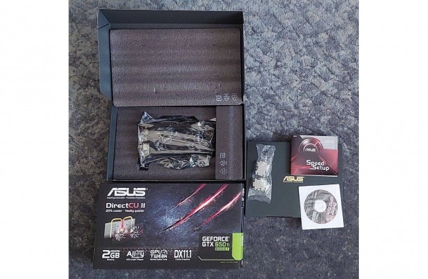 Nvidia Gigabyte Geforce Gtx 650 Ti 2GB + doboz videkrtya