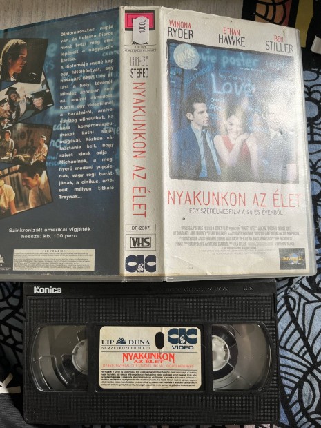 Nyakunkon az let vhs 