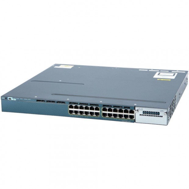 Nyri rak! Gigabites PoE-s Cisco C3560X-24P-S 24 portos switch szml