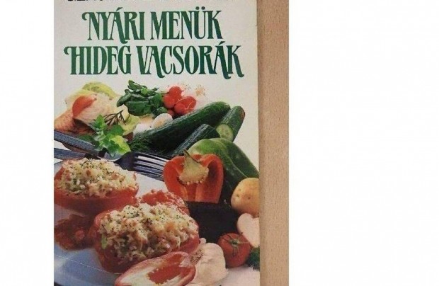 Nyri menk, hideg vacsork, Gergelyn Varga Edit szakcsknyve