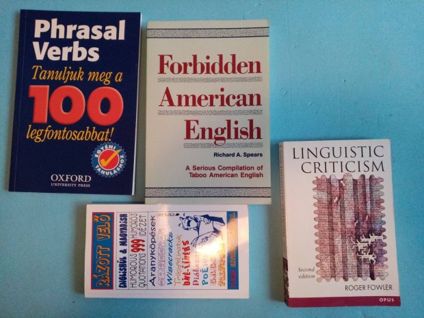 Nyelvtanulshoz angol nyelvi knyvek eladk
