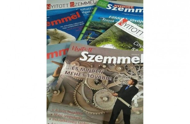 Nyitott Szemmel negyedves magazinok eladk!