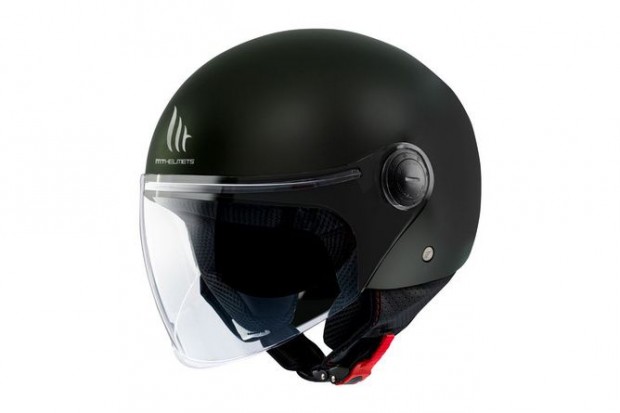 Nyitott bukósisak MT Helmets Street fekete XL
