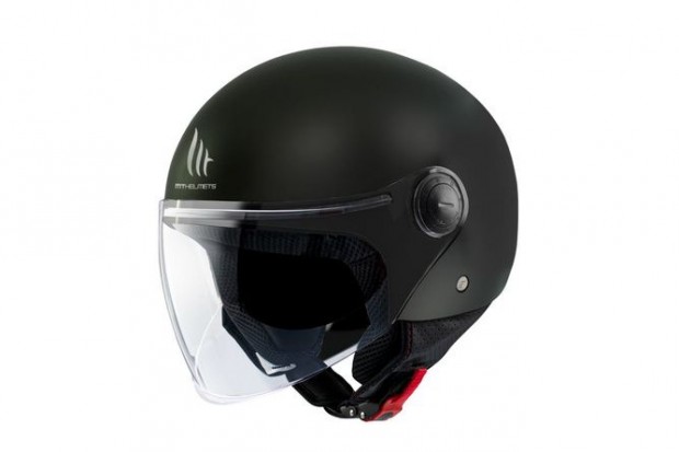 Nyitott bukósisak MT Helmets Street matt fekete XS