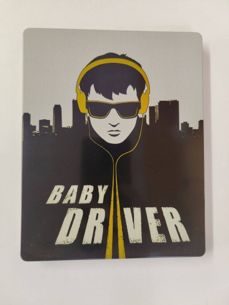 Nyomd, bbi, nyomd ( Baby Driver ) fmdobozos Blu-ray ( Steelbook )