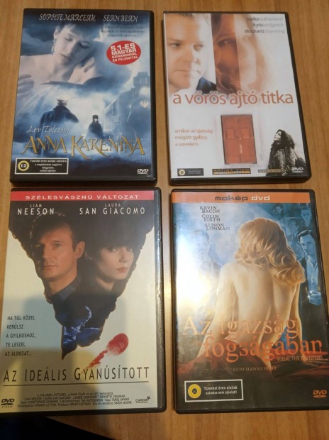Nyomozs-romantikus DVD filmek: Anna Karenina, Vrs ajt titka, Idel