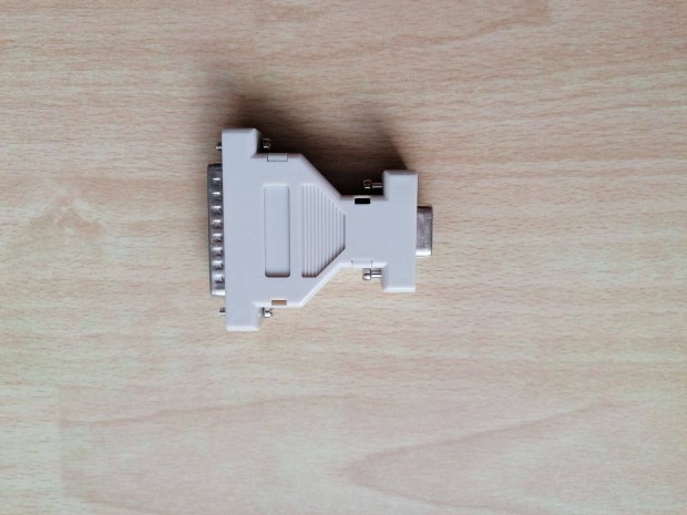 Nyomtatkbel talakt, adapter 25-ts D-SUB dugasz - 9-ts D-SUB alj