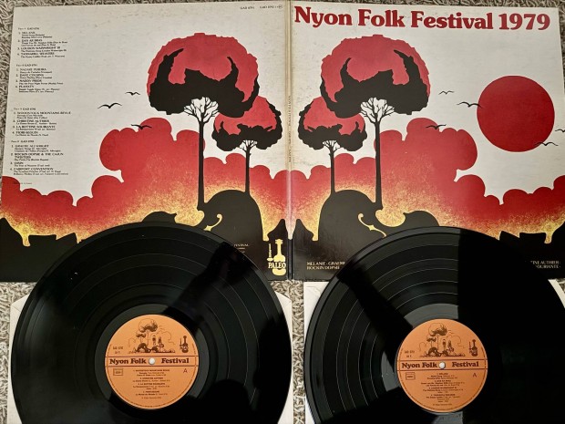 Nyon Folk Festival 1979 Folk Country vinyl bakelit lemez