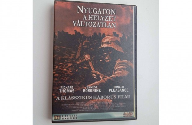 Nyugaton a helyzet változatlan , karcmentes DVD