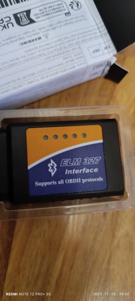 OBD2 hibakd olvas Bluetooth elad