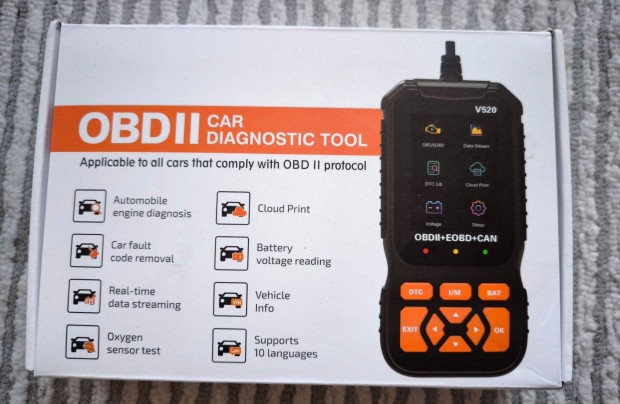 OBD Ii aut� diagnosztikai eszk�z OB2 olvas�
