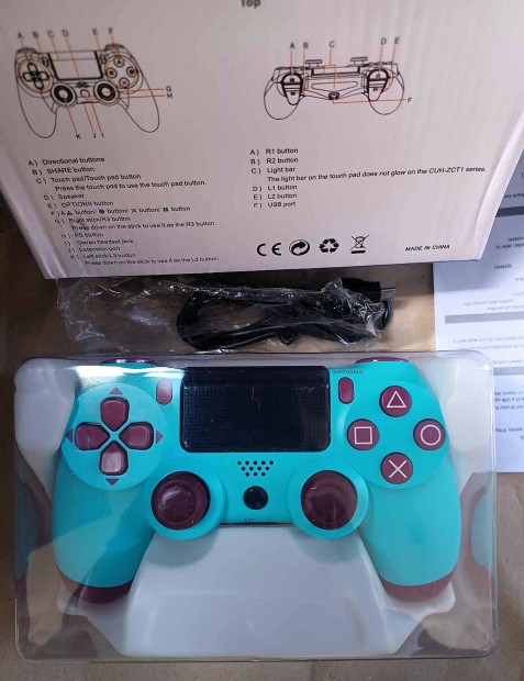 OEM Playstation 4 Wireless Controller Berry Blue Packeta az Árban!