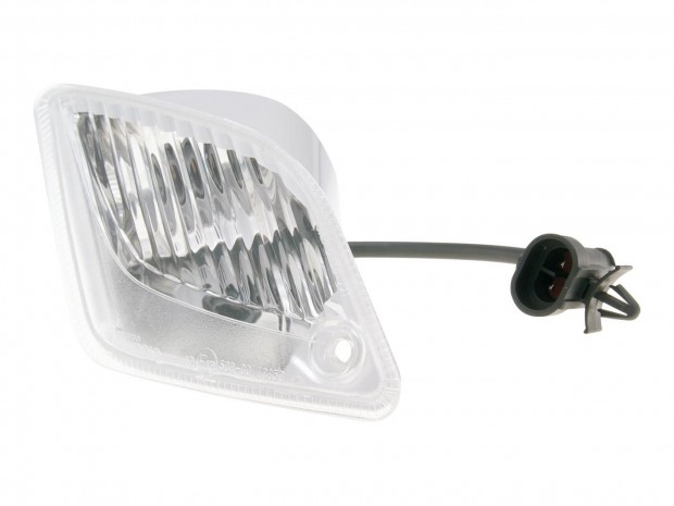 OEM fehér bal hátsó index - Vespa GT, GTS, GTV