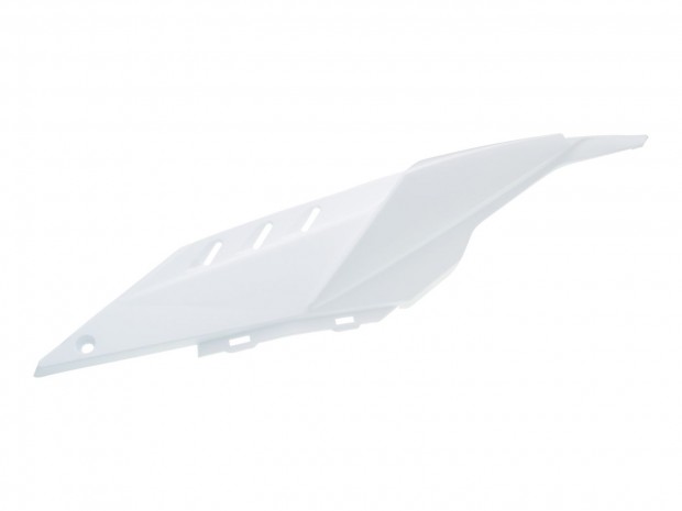OEM fehér baloldali burkolat - Aprilia RX, SX 06-