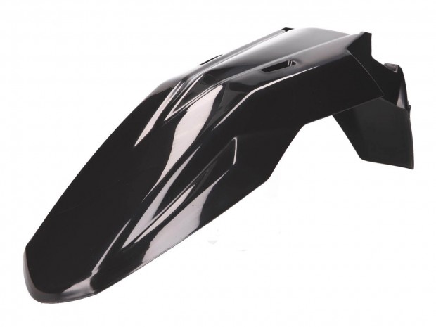 OEM fekete első sárvédő - Aprilia RX, SX, Derbi Senda, Gilera RCR, SMT