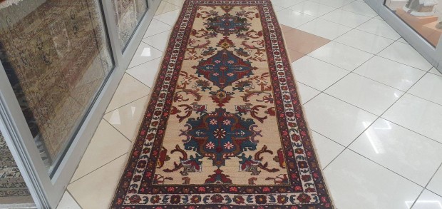 OF123 Antik Irni heriz kzi csom fut Perzsa Sznyeg 100X300CM