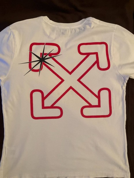 OFF White poló S-méret