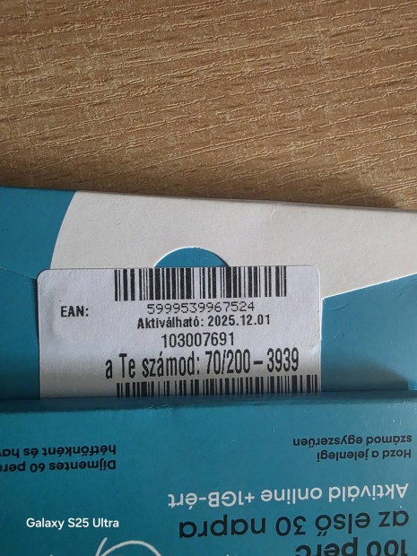 ONE Könyü Telefonszám 200.39.39.