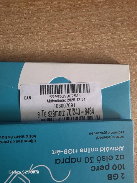 ONE Könyü Telefonszám 240.84.84.