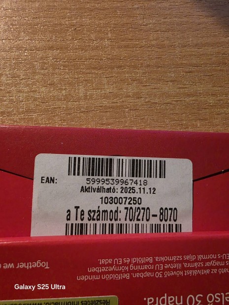 ONE Könyü Telefonszám 270.80.70.