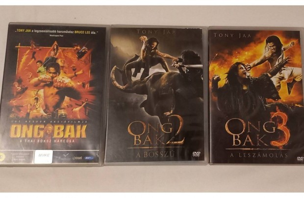 ONG BAK Dvd Filmek , Trilgia egyben