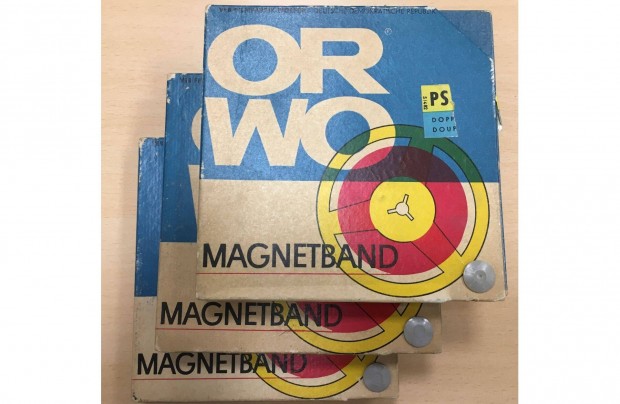 ORWO magnetofon szalag (CS 35 U6 250 s PS 25 U6 360)