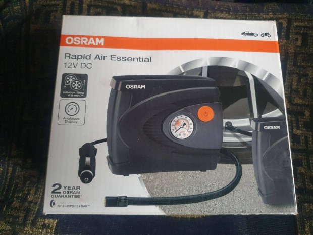 OSRAM Aut�ker�k �s matracpumpa kompresszor -12V szivargy. OTI610
