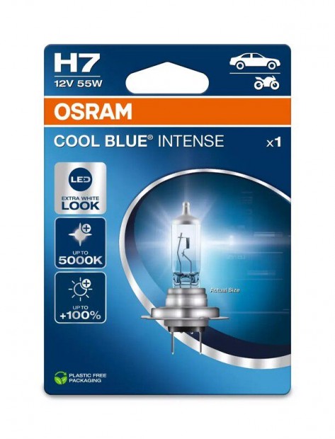 OSRAM Cool Blue Intense izz H7 12V/55W - X1