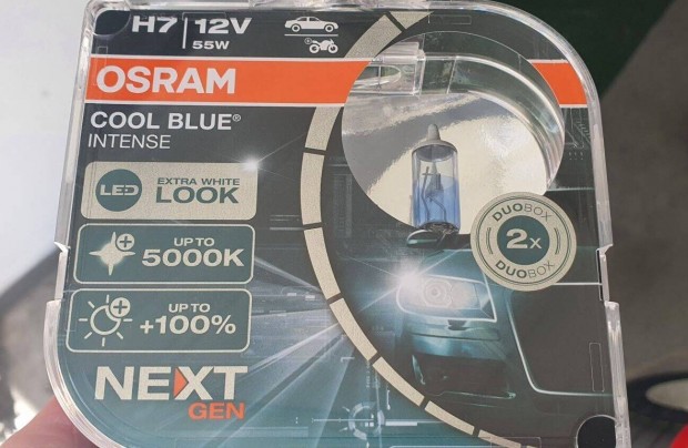 OSRAM H7 izz Cool Blue bontatlan