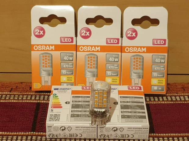 OSRAM LED izz g G9 foglalat (meleg fehr) 4,2W = 40W j