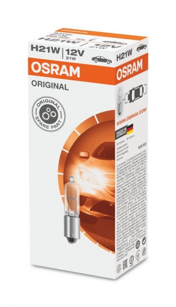 OSRAM Original Line H21W izzók 12V 25W - 10 darab