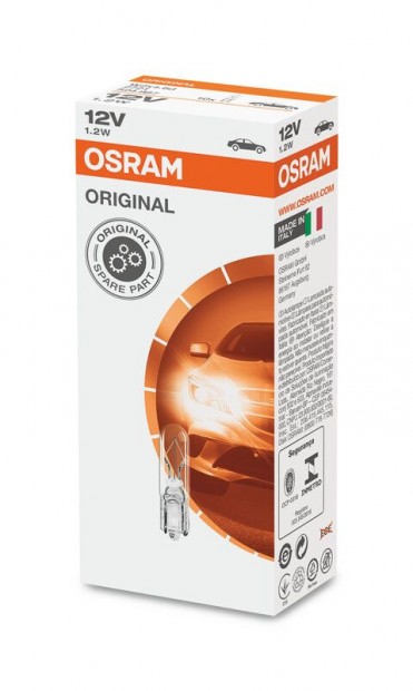 OSRAM Original Line izzók 12V 1,2W - 10 darabos csomag