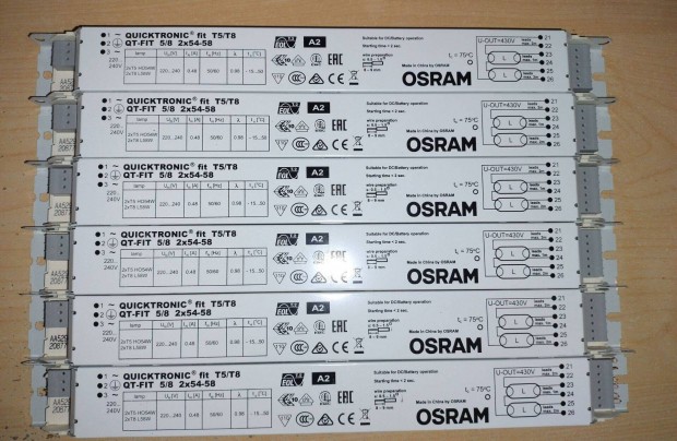 OSRAM QT-Fit 5/8 2x54-58W 220-240 Elektronikus eltt