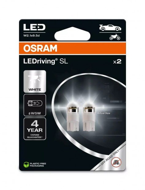 OSRAM Retrofit LEDriving W5W izzók 12V 0,8W