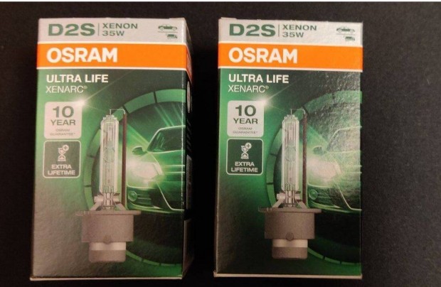 OSRAM Ultra LIFE Xenarc D2S 2db Xenon Izz