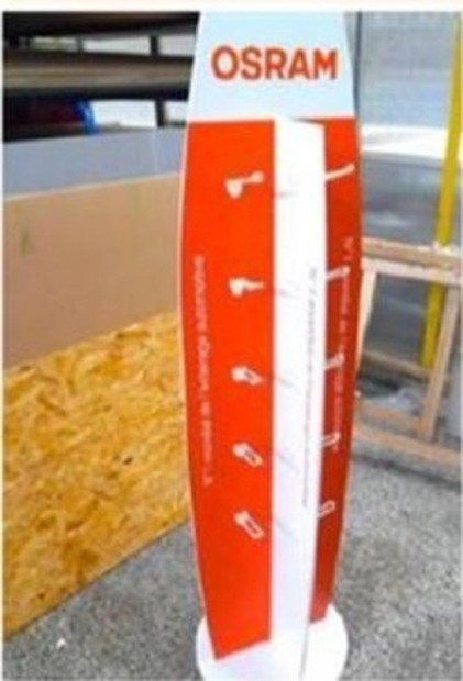 OSRAM kijelző 1500 x 400 x 400 mm