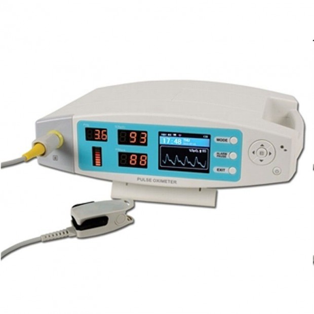 OXY-200 Hordozhat asztali pulzoximter monitorral s akkumultorral