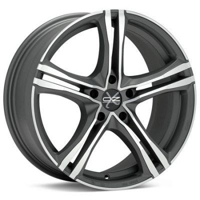 O.Z. X5B MATT GRAPHITE DIAMOND CUT 7,5X17 5X112 ET35 ? | alufelni |