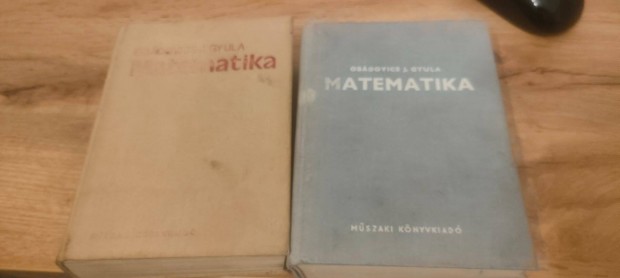 Obádovics J. Gyula: Matematika 2 példány 1980, 1985