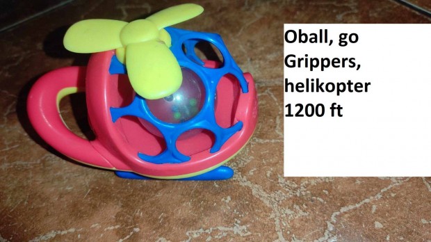Oball, go Grippers, helikopter 1200 ft