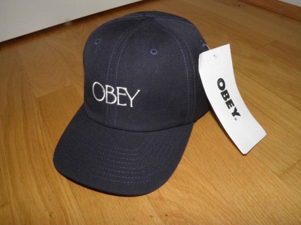 Obey Bishop 6Panel Snapback Cmks Woolblend Baseball Sapka -j -35Eur