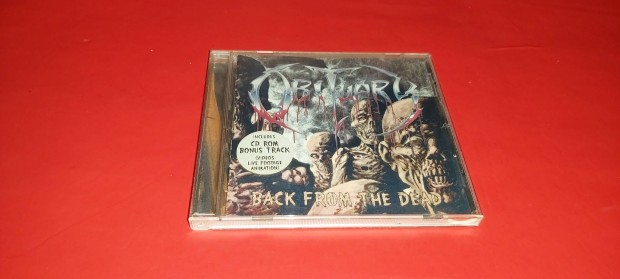 Obituary Back from dead Cd 1997