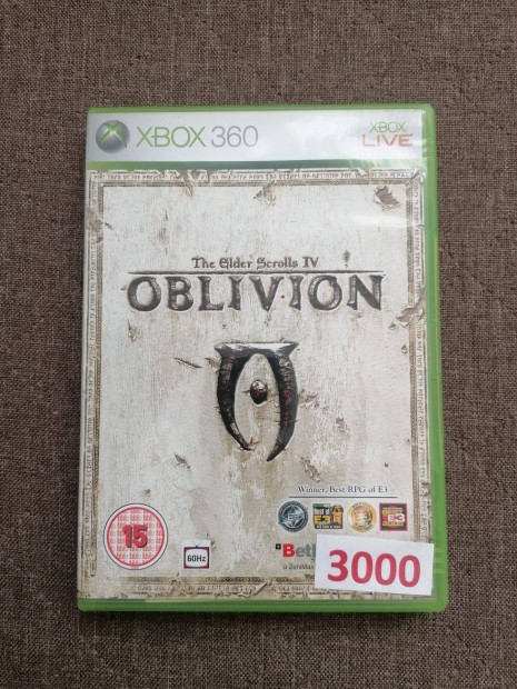 Oblivion - The elder scrolls IV Xbox 360 jtk elad! + nagy trkp