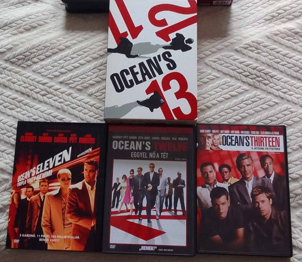 Ocean's 11, 12, 13 gyjtemny (4 DVD, slipcase)