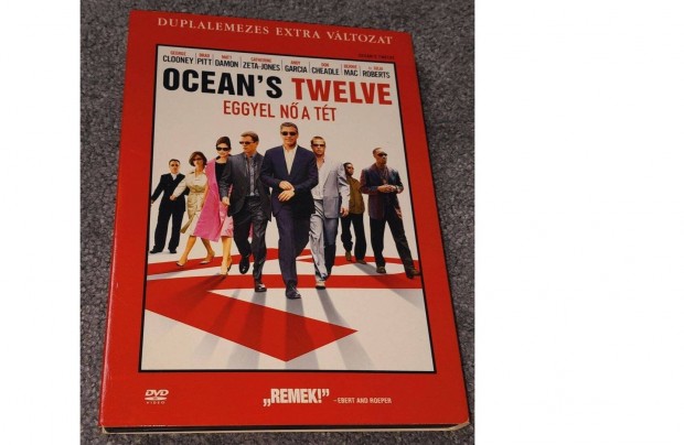 Ocean's Twelve - Eggyel n a tt DVD (2004) Szinkronizlt duplalemezes