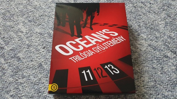 Ocean's trilgia blu-ray dszdoboz (csere is)