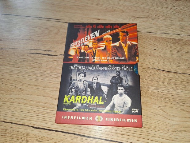 Oceans Eleven - Tripla vagy semmi / Kardhal (2 DVD) film egyben!