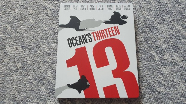 Oceans thirteen - A jtszma folytatdik blu-ray steelbook