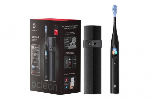 Oclean X Ultra S (OCL553499) elektromos fogkefe, új, 1 év garancia