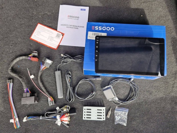 Octa Core - 6/128Gb Essgo 9" universal 2Din Android fejegység